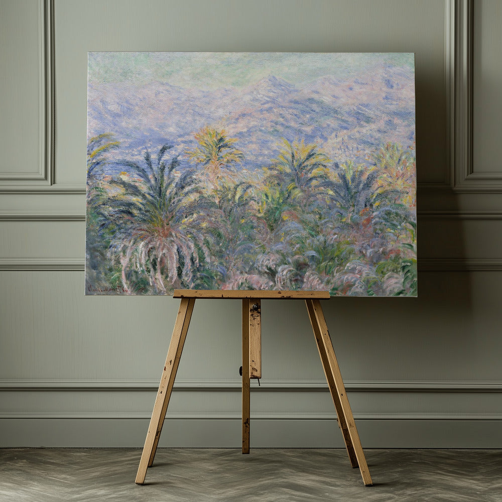 Palm Trees At Bordighera (1884) - Poster / Art Print - interiör
