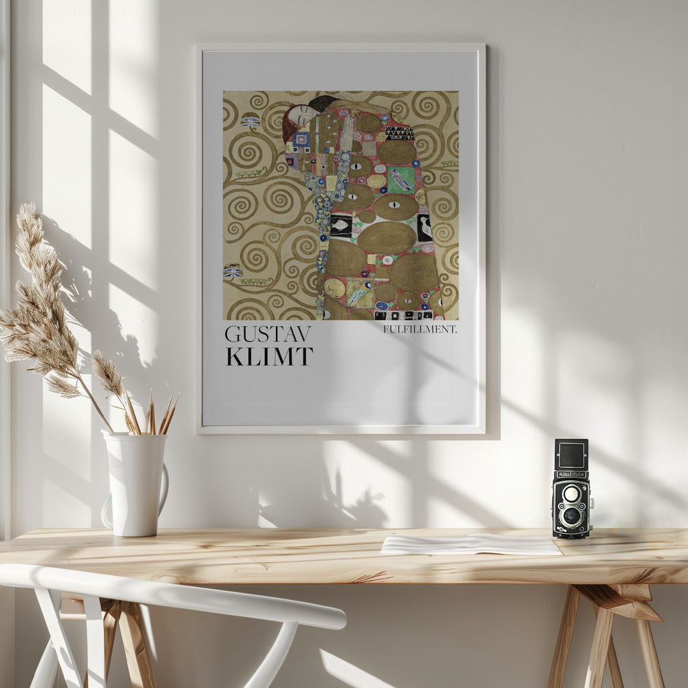 Fulfillment (1910–1911) Poster 2 - Poster / Art Print - interiör