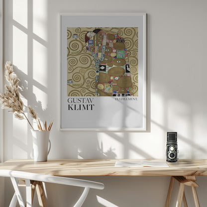 Fulfillment (1910–1911) Poster 2 - Poster / Art Print - interiör