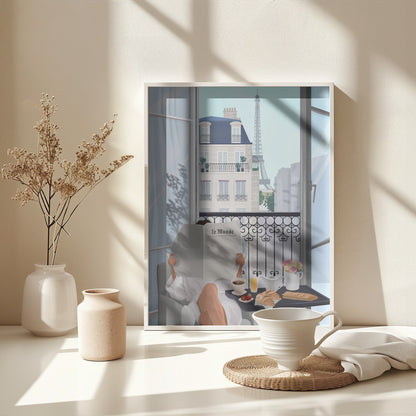 Paris Balcony - Poster / Art Print - interiör