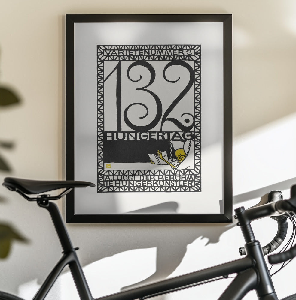 132nd Day of Fasting - Poster / Art Print - interiör