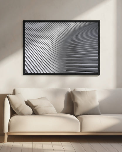 Calatrava Curves # 2 - Poster / Art Print - interiör