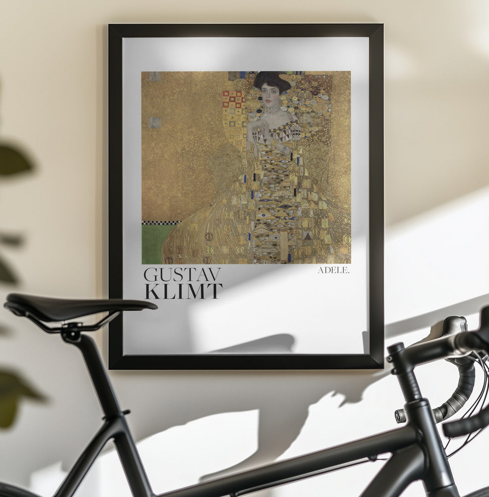 Portrait of Adele Bloch Bauer I (1907) Poster - Poster / Art Print - interiör