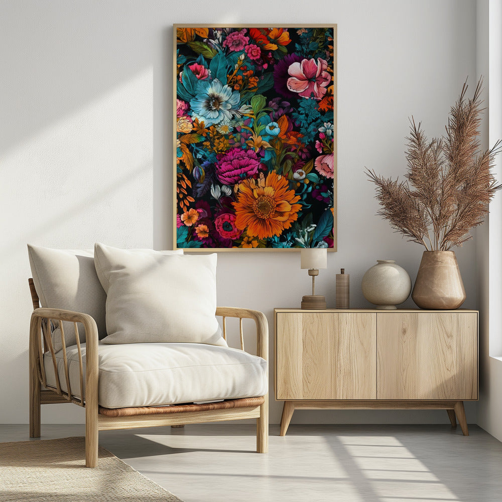 Meadow flowers 6 - Poster / Art Print - interiör