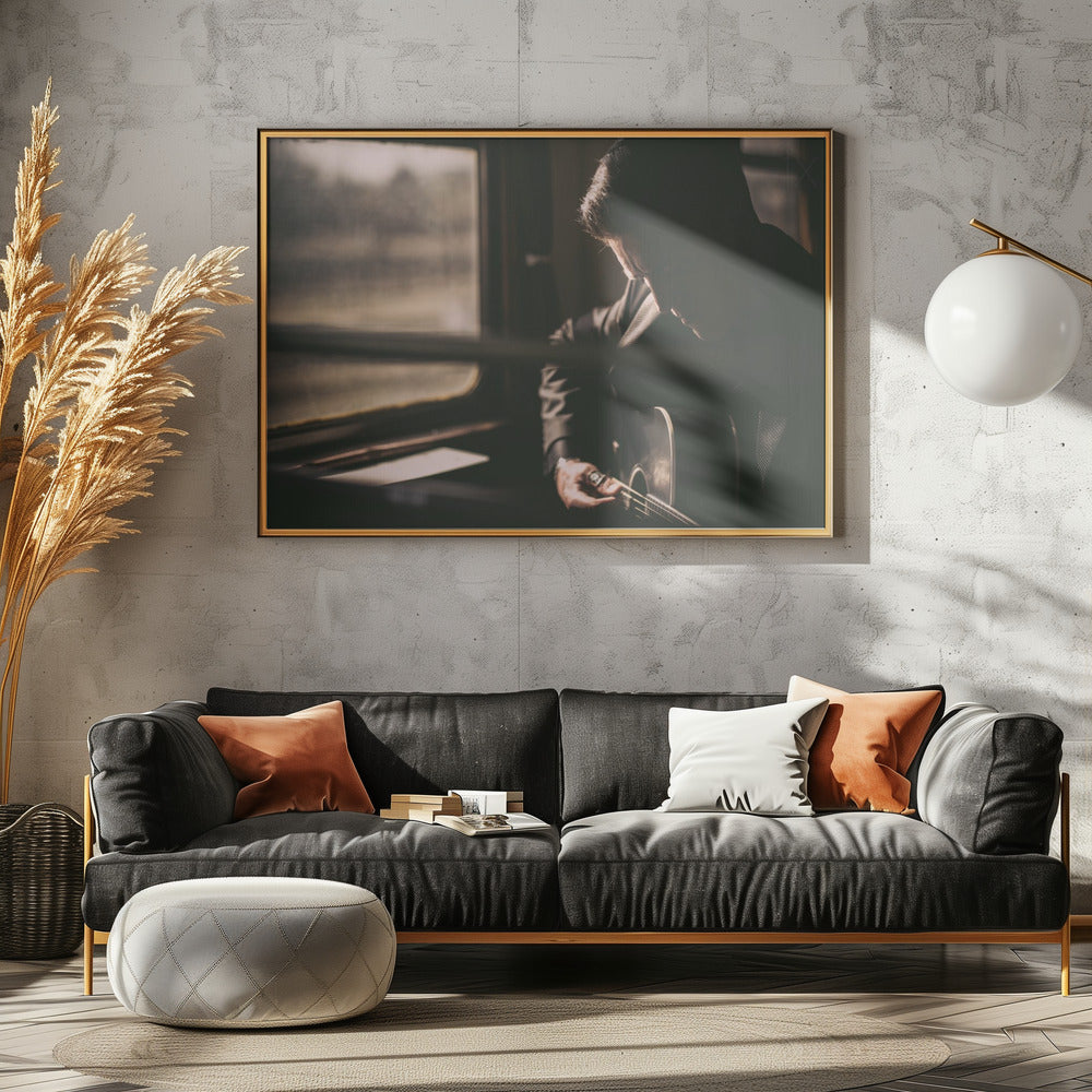 The sound of  your heart - Poster / Art Print - interiör