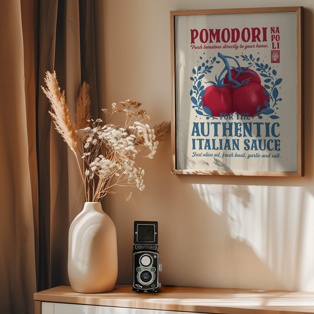 Pomodori Kitchen print - Poster / Art Print - interiör