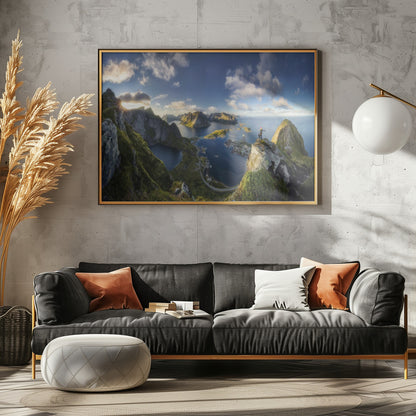 Reinebringen views - Poster / Art Print - interiör