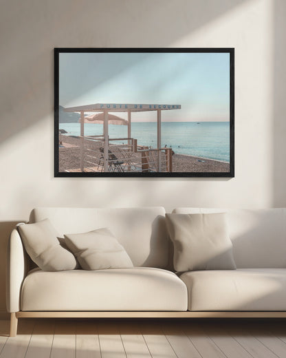 Riviera Beach - Poster / Art Print - interiör