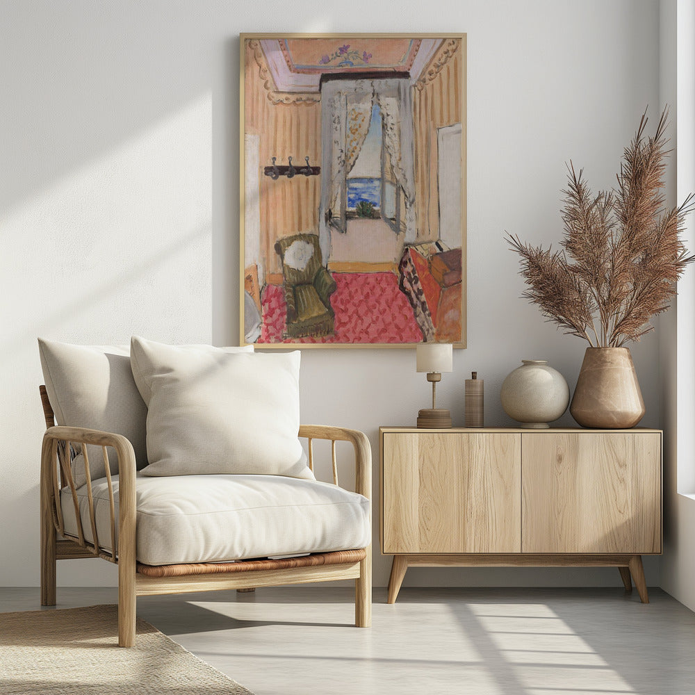 Ma Chambre Au Beau Rivage - Poster / Art Print - interiör