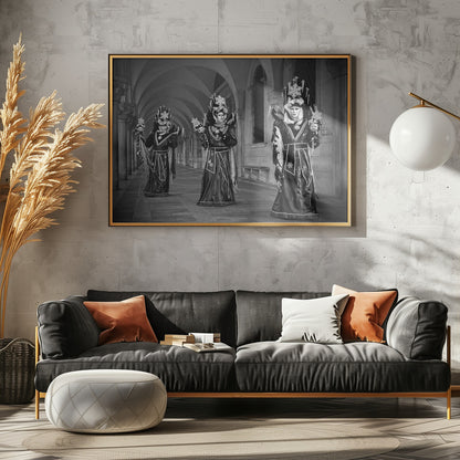 Carnival Triplets - Poster / Art Print - interiör
