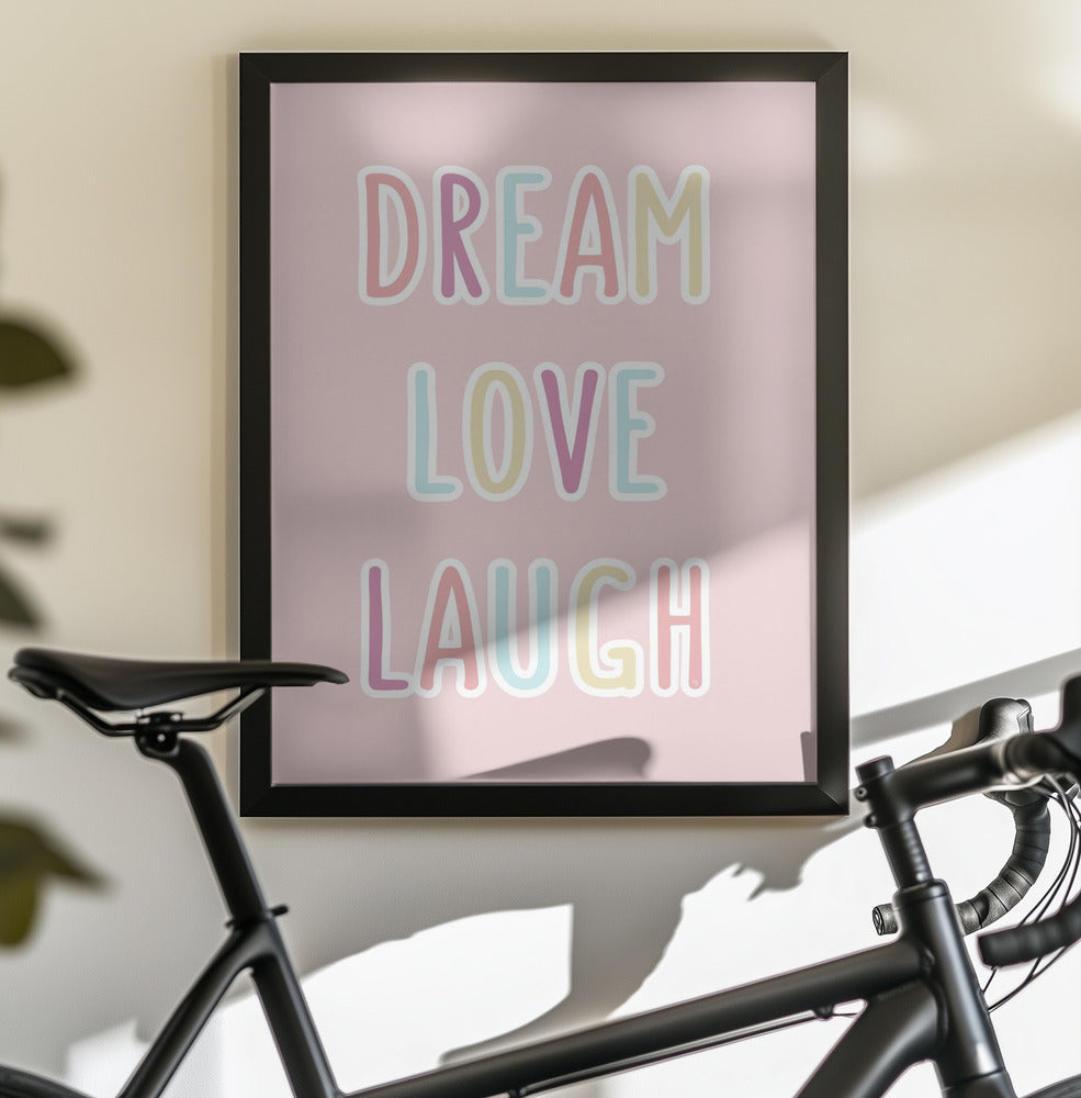 Dream Love - Poster / Art Print - interiör