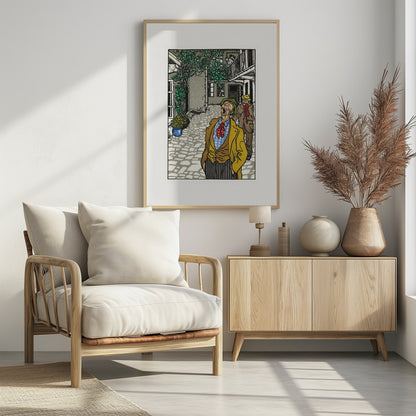 Naturally Gifted Singer - Poster / Art Print - interiör