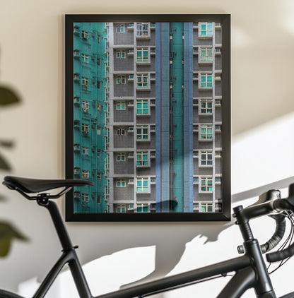 Fractions - Poster / Art Print - interiör