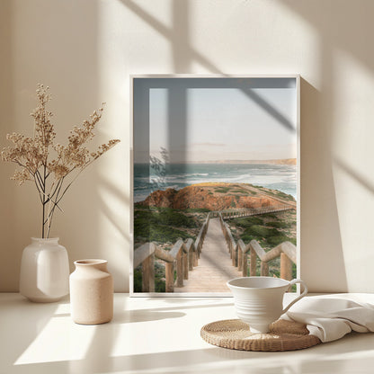 Walkway into the Algarve - Poster / Art Print - interiör