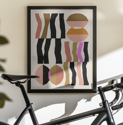 Abstract composition 26 - Poster / Art Print - interiör