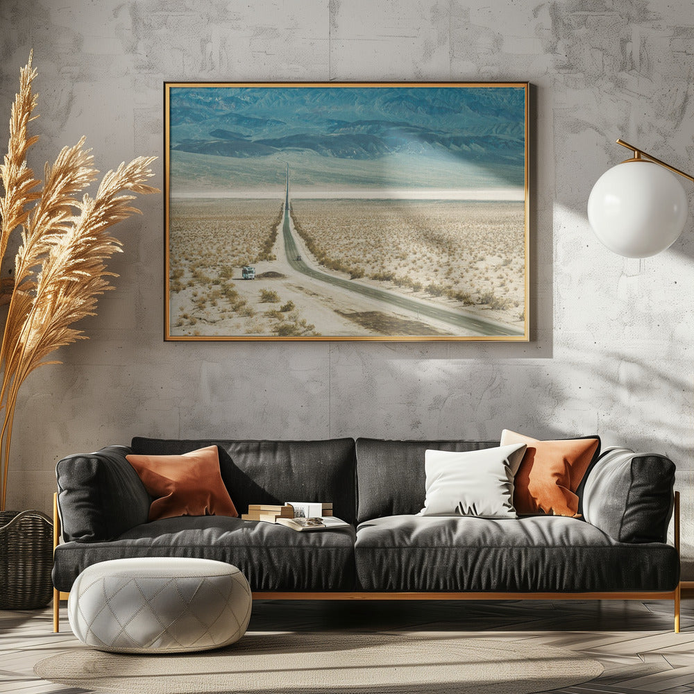The Road to the Valley - Poster / Art Print - interiör