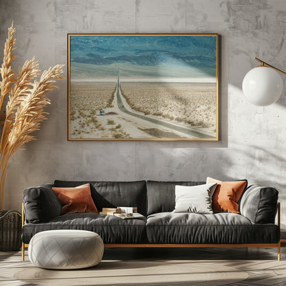 The Road to the Valley - Poster / Art Print - interiör