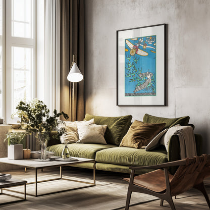 The Duke of Gramatneiss's Famous Pack of Birds - Poster / Art Print - interiör