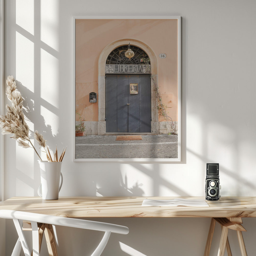 The Libreria Door - Poster / Art Print - interiör