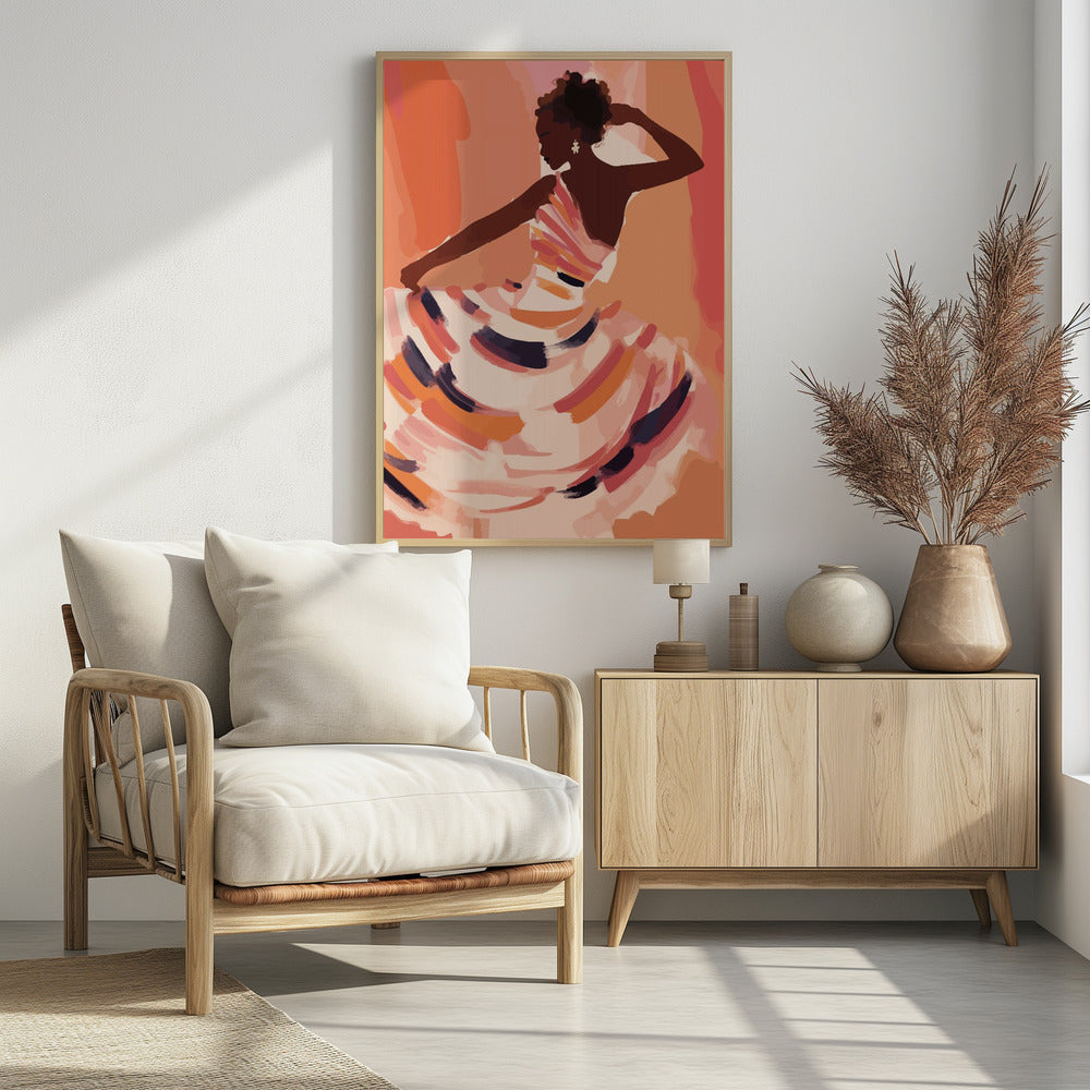 Dancing Queen No 2 - Poster / Art Print - interiör