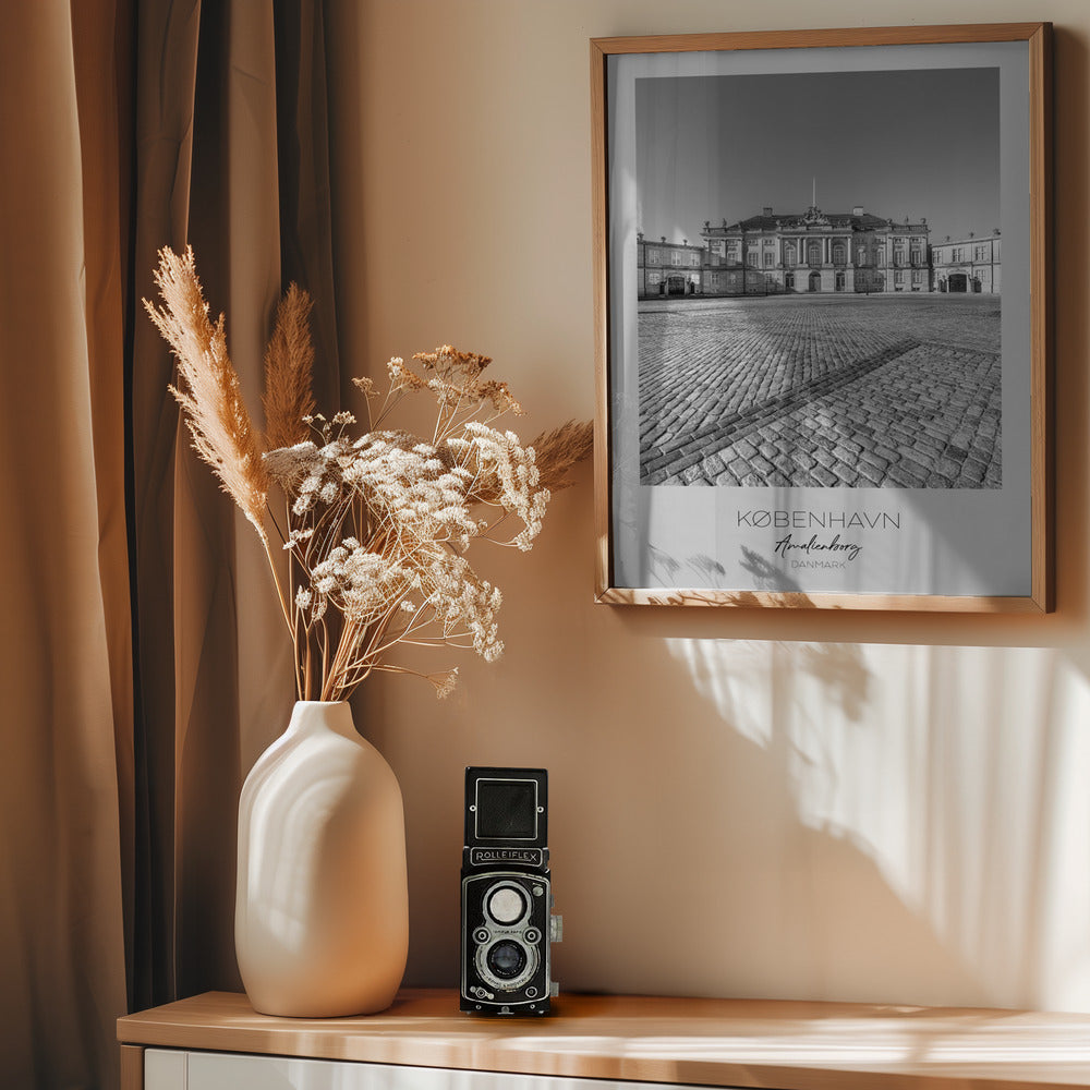 Amalienborg Palace In Copenhagen - Poster / Art Print - interiör