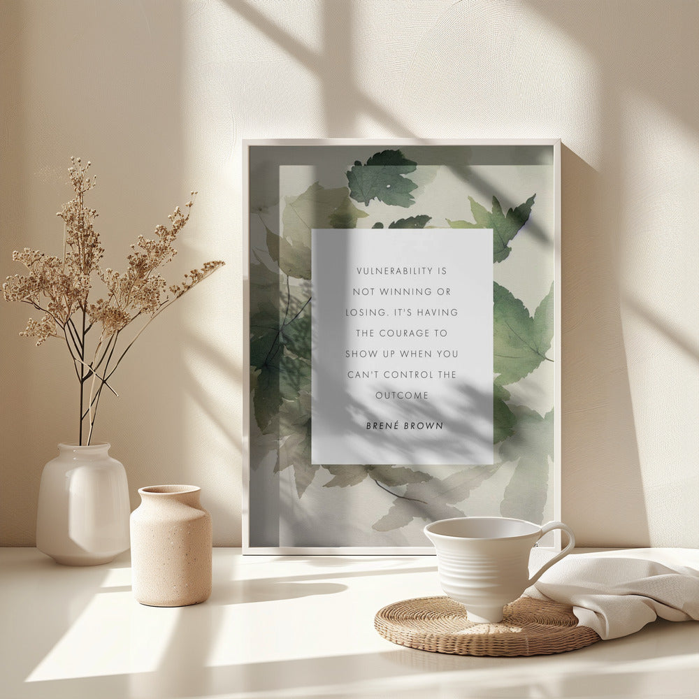 Vulnerability - Poster / Art Print - interiör