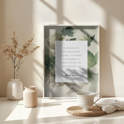 Vulnerability - Poster / Art Print - interiör