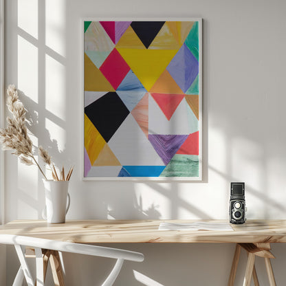 Triangle Drama - Poster / Art Print - interiör