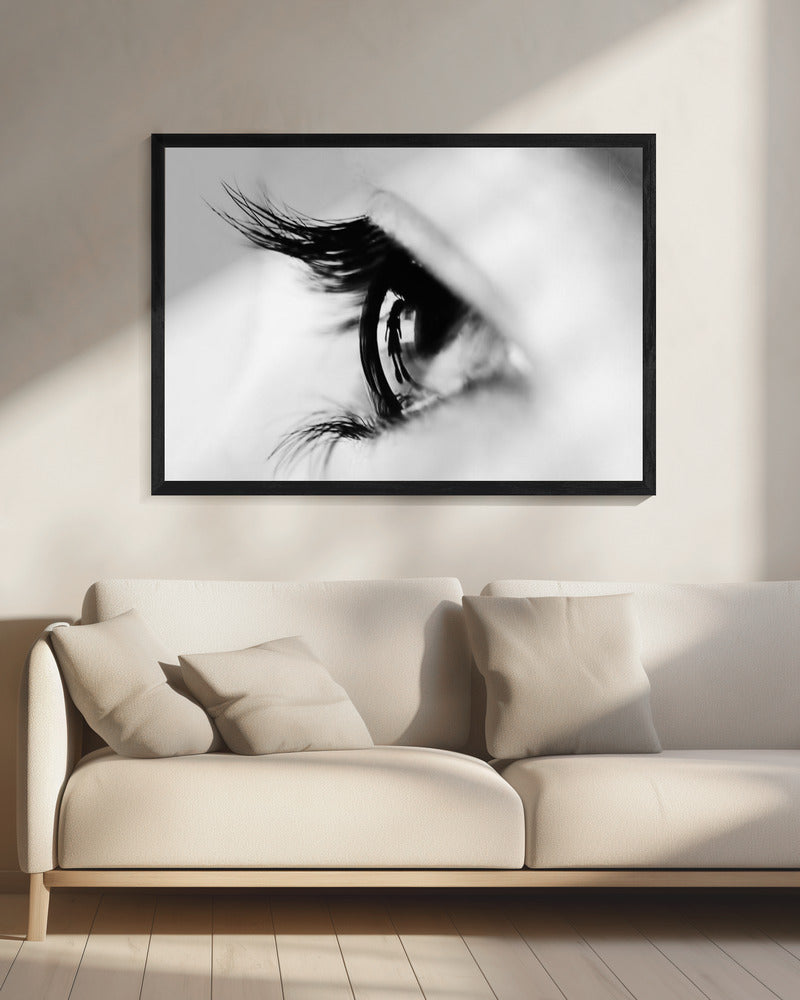 Following you - Poster / Art Print - interiör