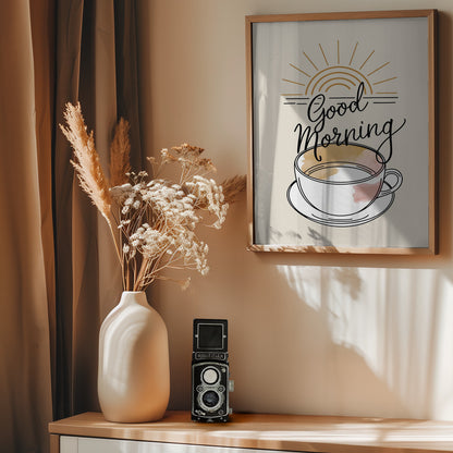 Good Morning - Poster / Art Print - interiör