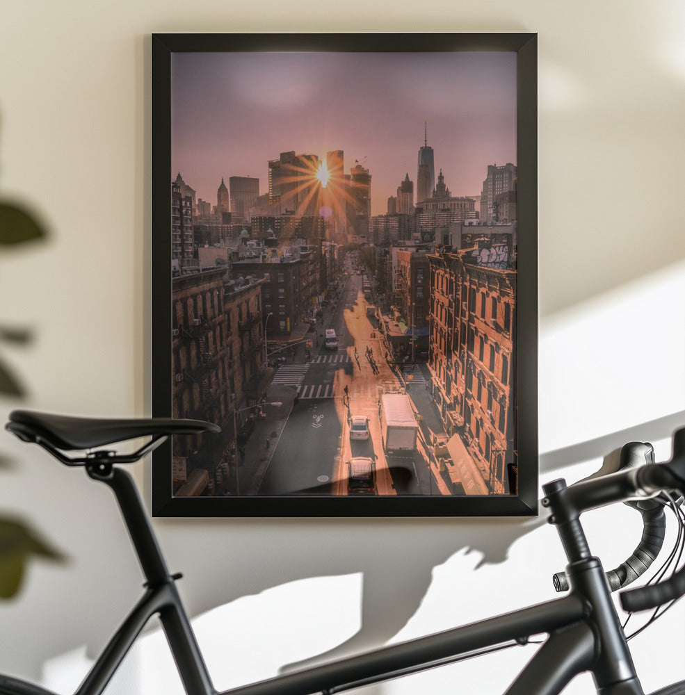 The All Seeing Sun - Poster / Art Print - interiör