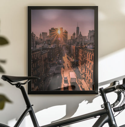 The All Seeing Sun - Poster / Art Print - interiör