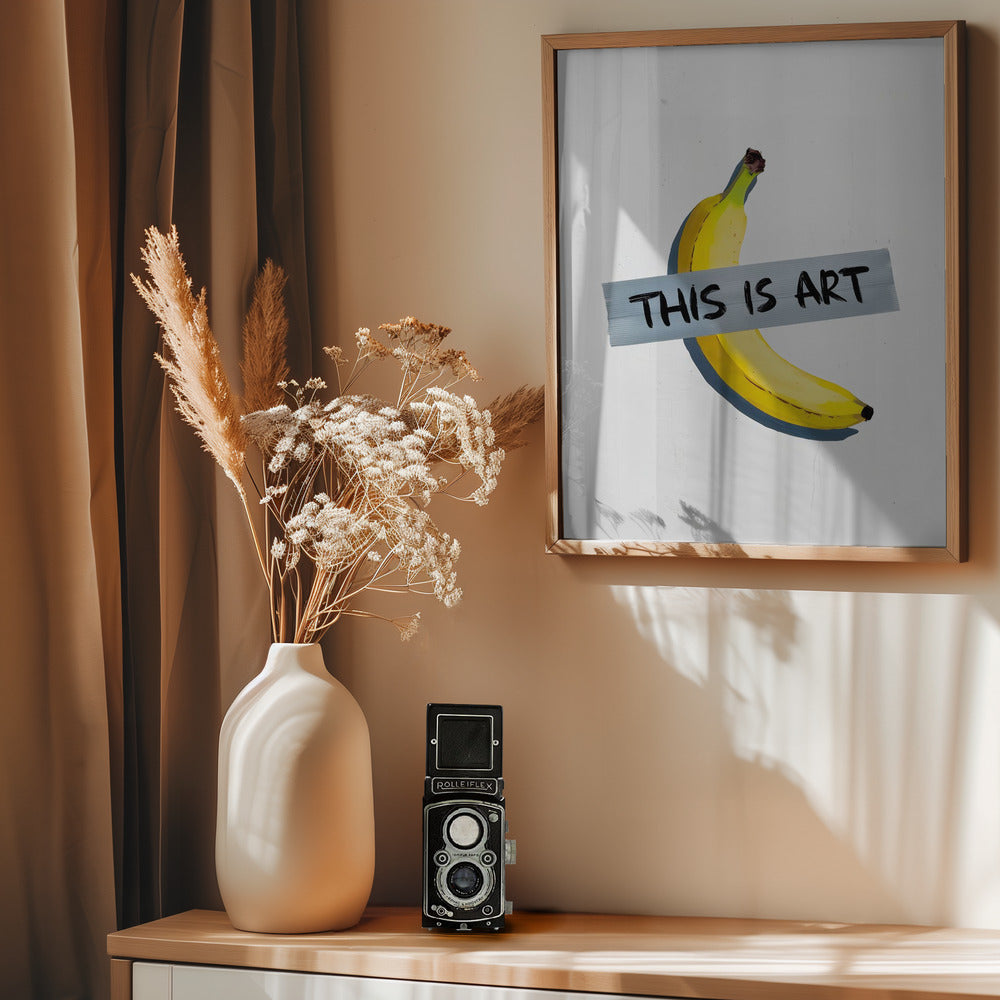 This Is Art - Poster / Art Print - interiör