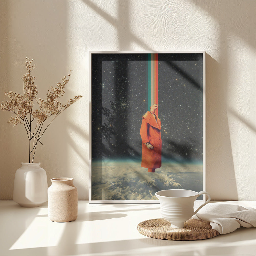 Spacecolor - Poster / Art Print - interiör