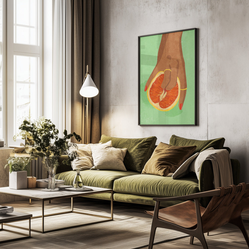 Fruitlover - Poster / Art Print - interiör