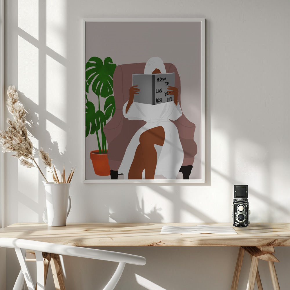 Self-love - Poster / Art Print - interiör