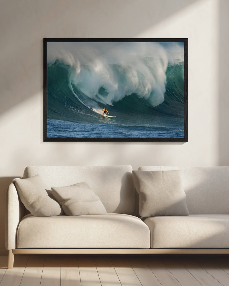 Wave - Poster / Art Print - interiör