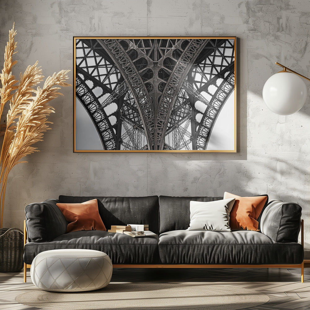 Paris Eiffel II - Poster / Art Print - interiör