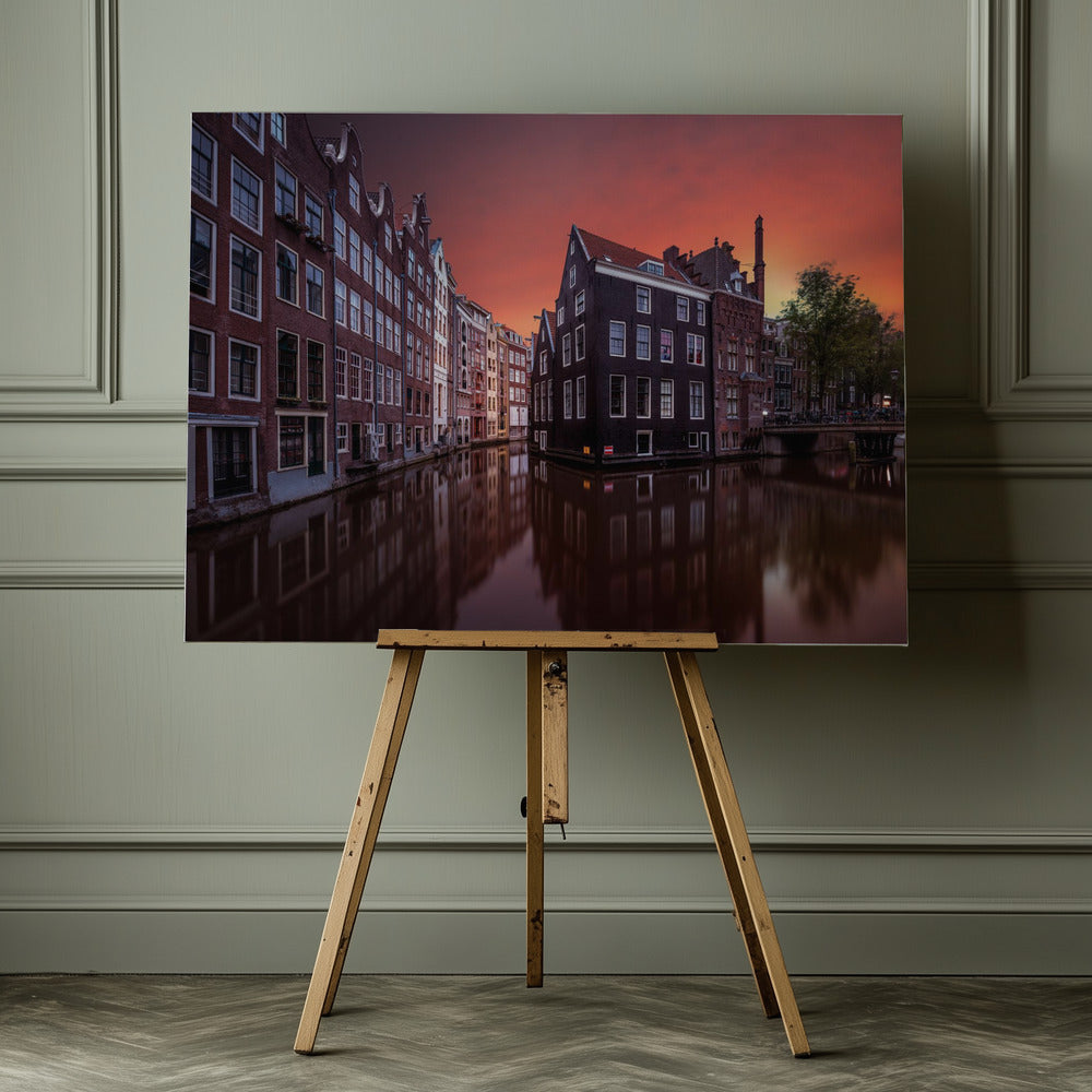Amsterdam Dawn - Poster / Art Print - interiör