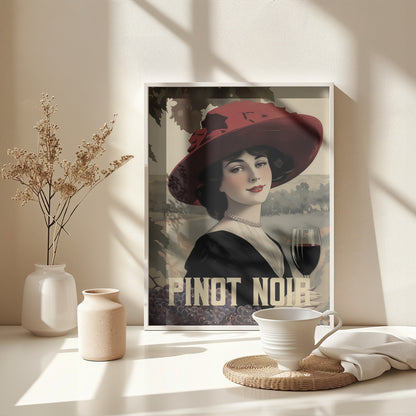 Pinot Noir - Poster / Art Print - interiör
