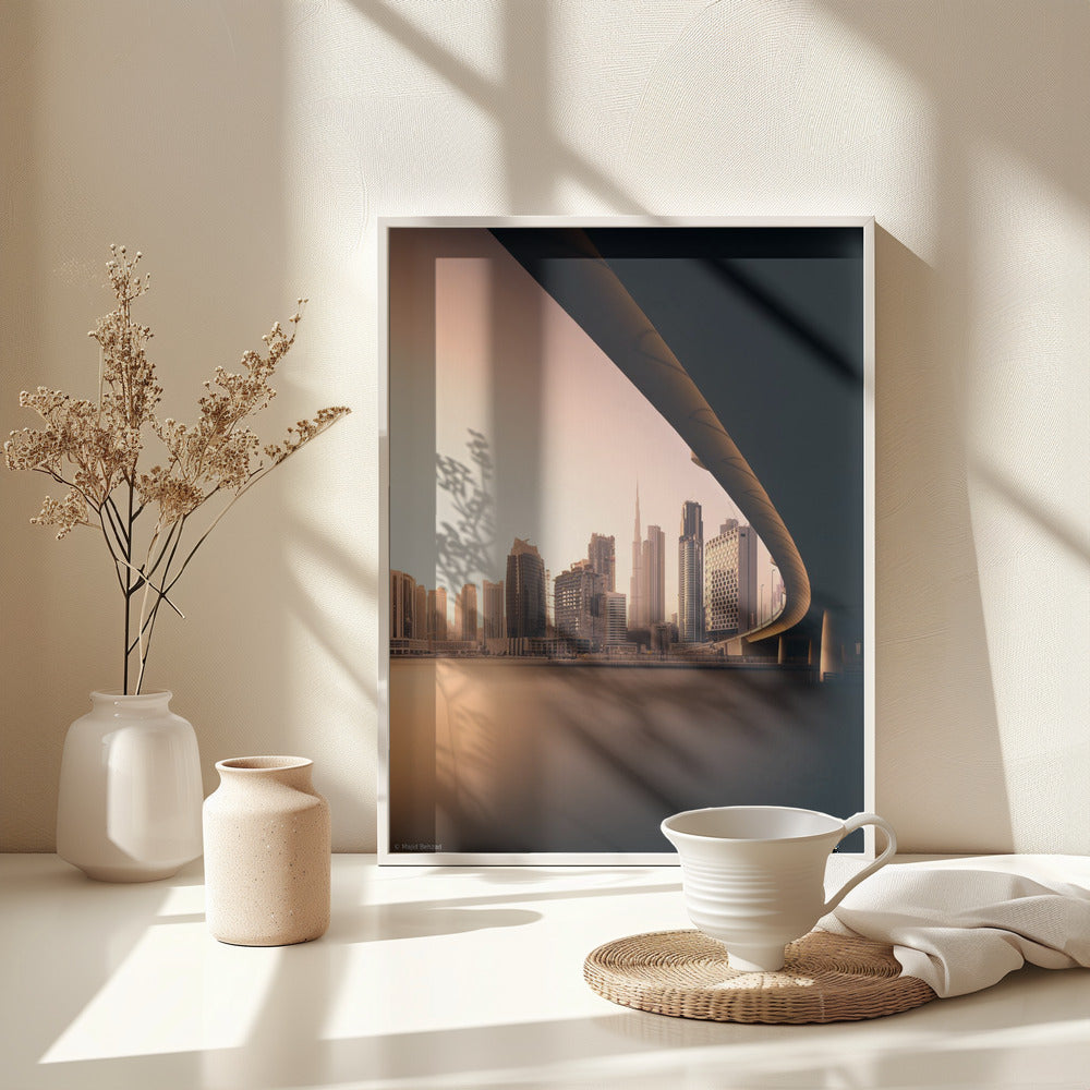 Dubai Business Bay - Poster / Art Print - interiör