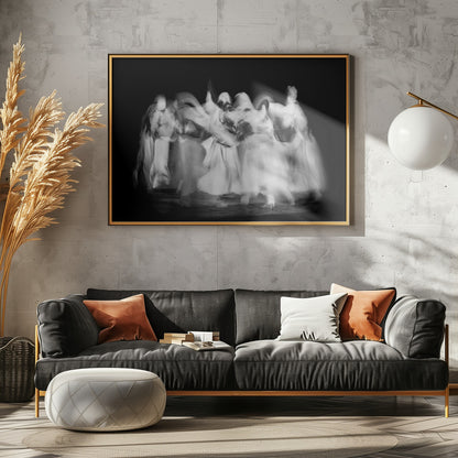 Sufi Dance in Motion - Poster / Art Print - interiör