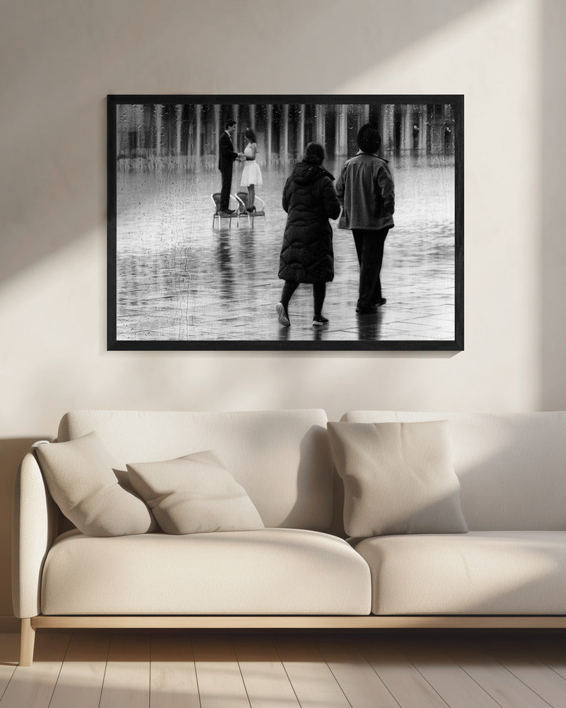 wet days in Venice - Poster / Art Print - interiör