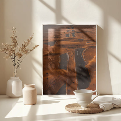 Dubai desert - Poster / Art Print - interiör