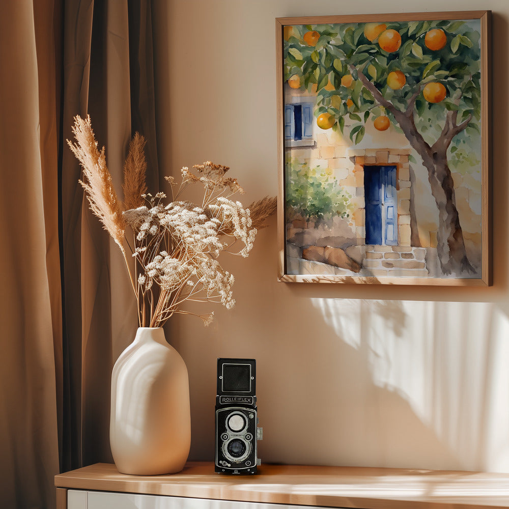 Orangetree - Poster / Art Print - interiör