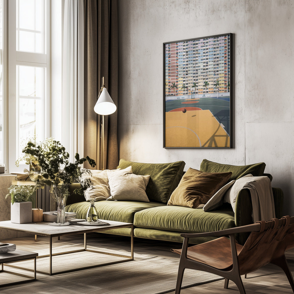 Rainbow - Poster / Art Print - interiör