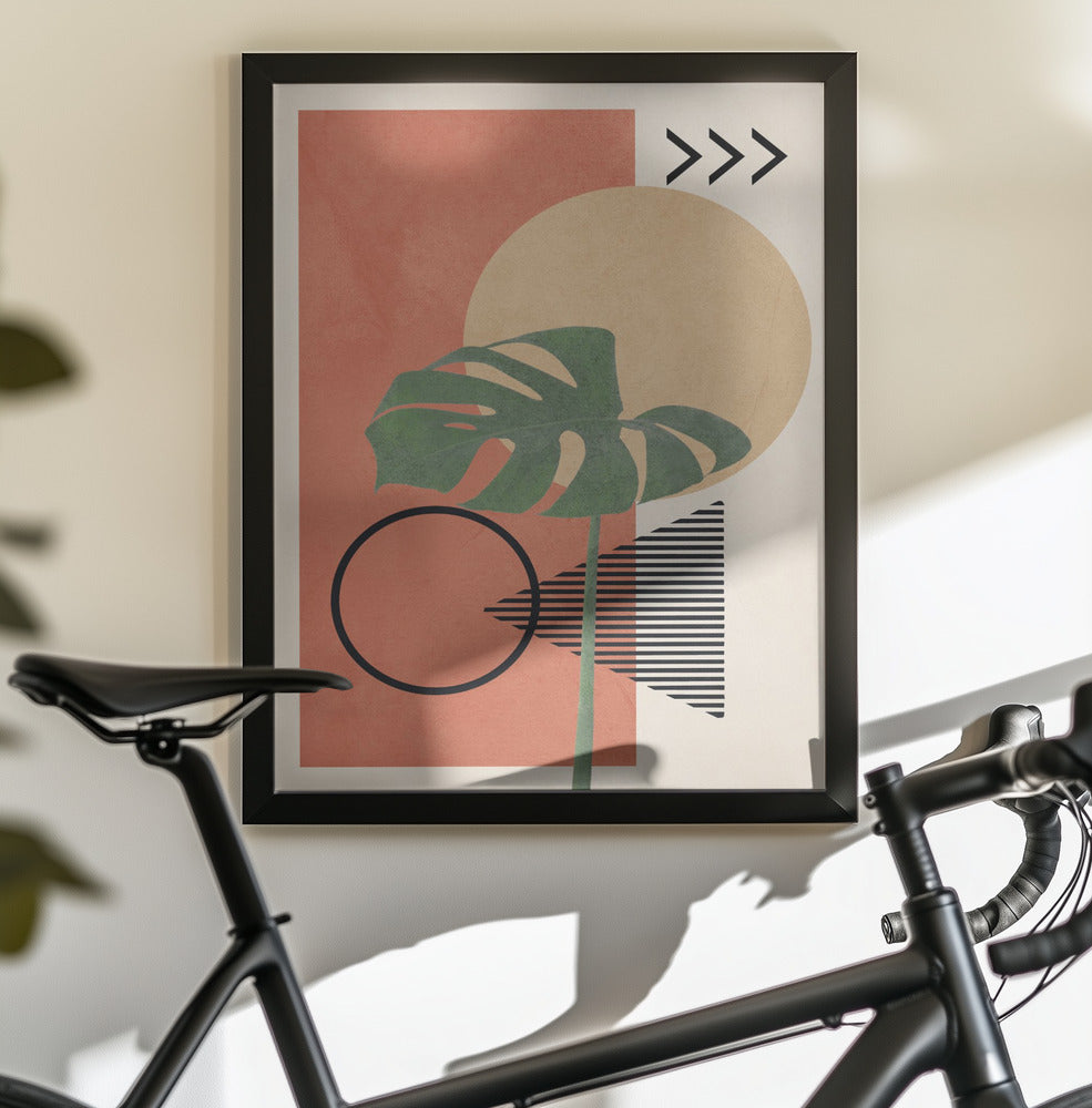 Geometric Botanica - Poster / Art Print - interiör