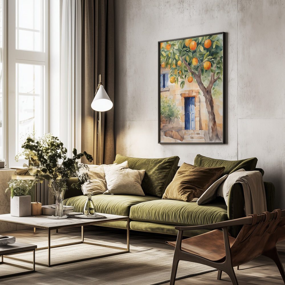 Orangetree - Poster / Art Print - interiör