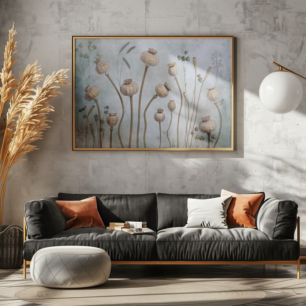 Papaver - Poster / Art Print - interiör
