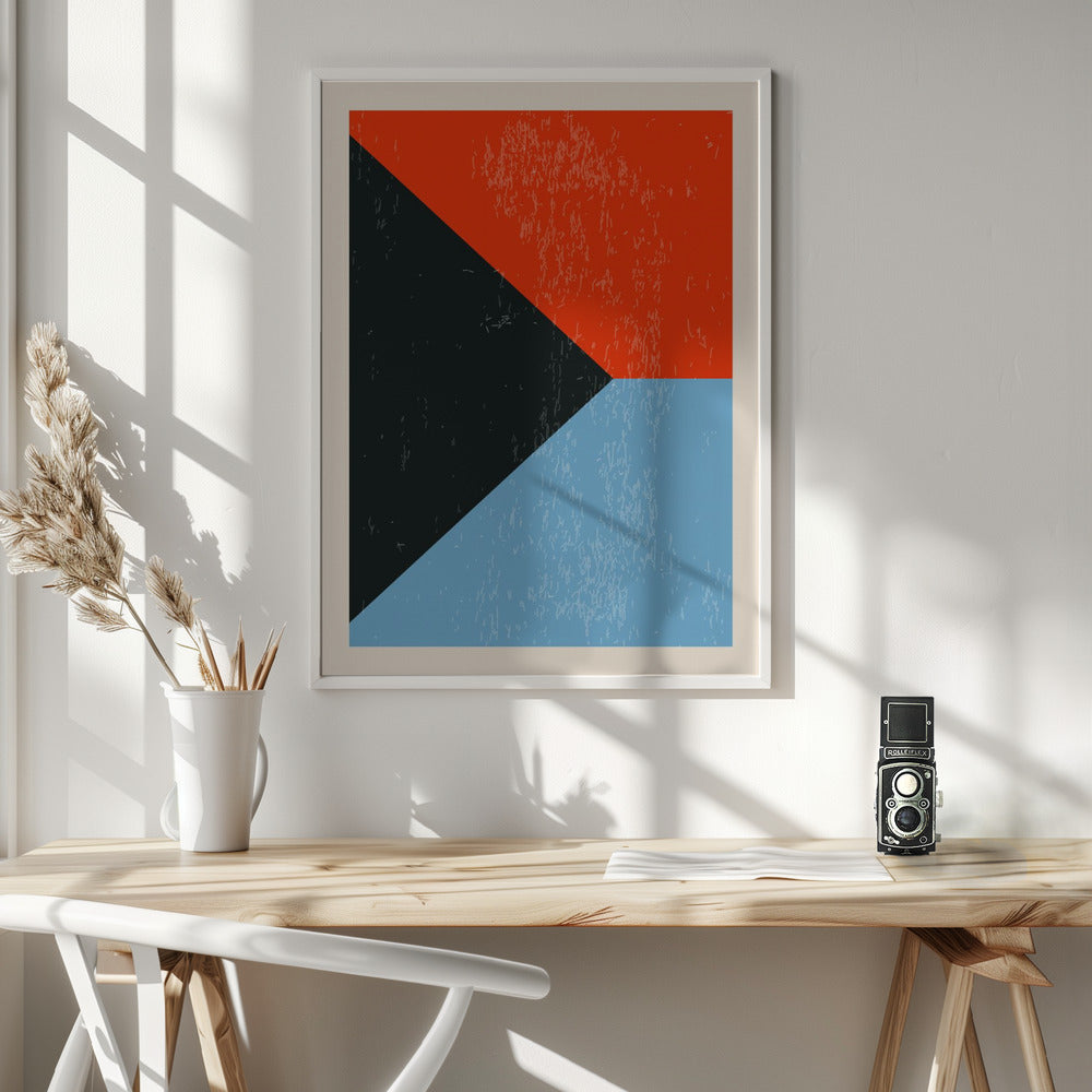 Minimal Abstract Shapes Series #11 - Poster / Art Print - interiör
